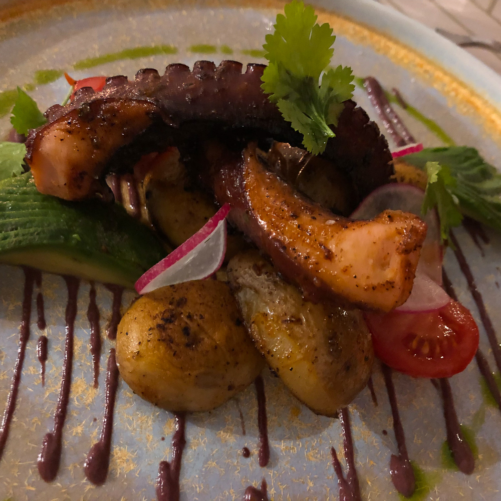 Pulpo Anticuchero